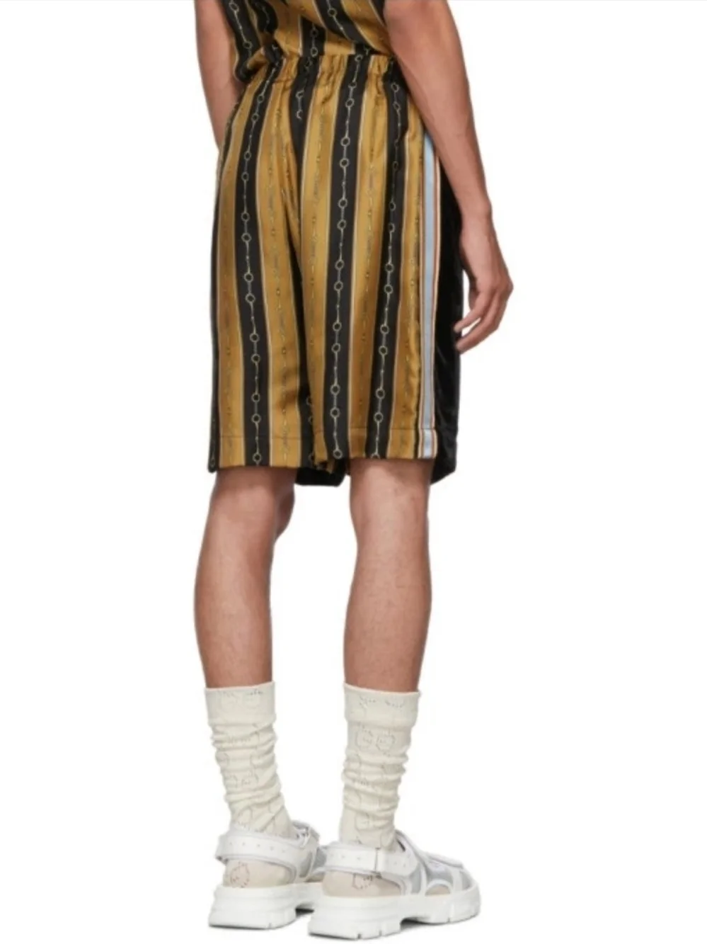 Gucci  Velvet And Silk Shorts, L